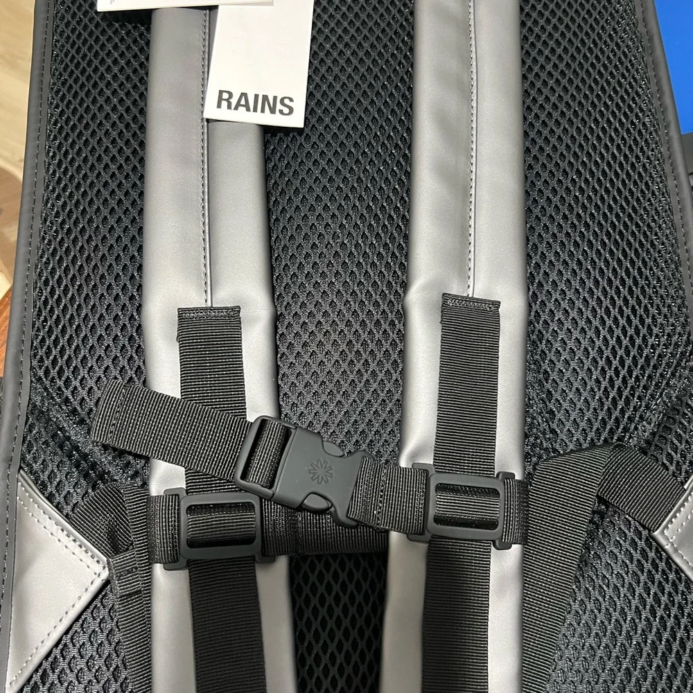 Rains Backpacks! College campuses perfect for long walks.  Men and women